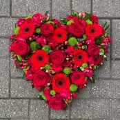 Ruby Red Heart