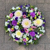Pink and Purple Posy Pad