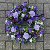 Purple Wreath