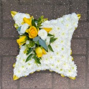 Yellow Based Cushion.