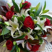 Roses and Lily